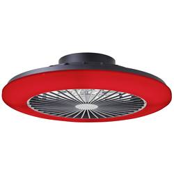 Brilliant G60020/06 Salerno LED stropní světlo s ventilátorem LED modul pevně vestavěné LED 40 W černá