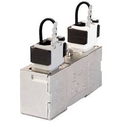 Metz Connect RJ45 síťový adaptér CAT 7a [1x RJ45 zásuvka - 1x RJ45 zásuvka] 0 mm stříbrná