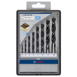 Bosch Accessories 2607010533 sada spirálových vrtáků do dřeva 8dílná 3 mm, 4 mm, 5 mm, 6 mm, 7 mm, 8 mm, 9 mm, 10 mm válcová stopka 1 sada