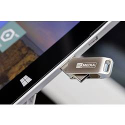 MyMEDIA My Dual USB 3.2 Gen 1 /USB C Drive 32GB USB flash disk 32 GB stříbrná 69269 USB 3.2 (Gen 1x1) , USB-C®