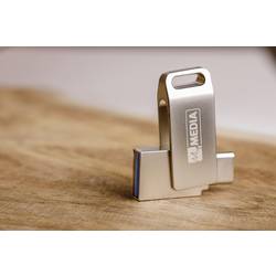 MyMEDIA My Dual USB 3.2 Gen 1 /USB C Drive 32GB USB flash disk 32 GB stříbrná 69269 USB 3.2 (Gen 1x1) , USB-C®