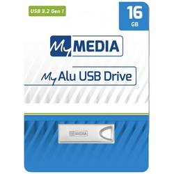 MyMEDIA My Alu USB 3.2 Gen 1 Drive USB flash disk 16 GB stříbrná 69275 USB 3.2 (Gen 1x1)