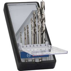 Bosch Accessories 2607019923 sada spirálových vrtáků do dřeva 7dílná 2 mm, 3 mm, 3 mm, 4 mm, 5 mm, 6 mm, 8 mm 1/4 (6,3 mm) 1 sada