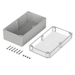 Bopla EUROMAS M 255 G 02255100 Průmyslová skříň 360 x 200 x 150 polykarbonát šedobílá (RAL 7035) 1 ks