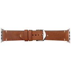 JT Berlin Watchband Alex II Vintage náramek 42 mm, 44 mm, 45 mm, 46 mm M hnědá, nerezová ocel Watch Series 1, Watch Series 2, Watch Series 3, Watch Series 4,