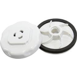 Hammond Electronics zátka polykarbonát světle šedá (Ø x v) 49 mm x 18 mm 1 ks