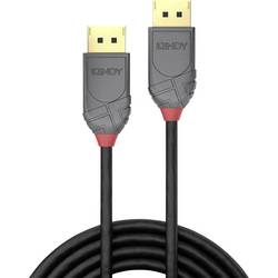 LINDY DisplayPort kabel Konektor DisplayPort, Konektor DisplayPort 0.50 m černá 36480 8K UHD Kabel DisplayPort