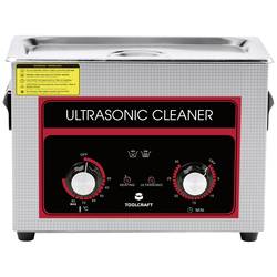 TOOLCRAFT USC-450 ultrazvuková čistička, Šperky, do dílny, Kancelářské potřeby, 380 W, 4.5 l, s ohřevem, S čisticím košem
