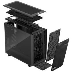 Fractal Design Meshify 2 tower PC skříň šedá