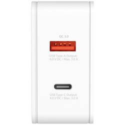 Skross Multipower Combo+ US USB nabíječka, 1x USB A , 1x USB-C®, 48 W
