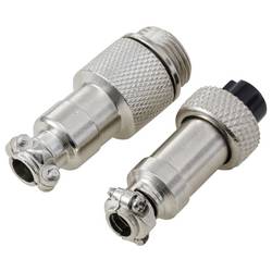 TRU COMPONENTS TC-13895560 kulatý konektor DIN, 1 sada