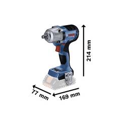 Bosch Professional GDS 18V-450 HC (solo, L-BOXX), 06019K4001 aku rázový utahovák, 450 Nm, 18 V, Li-Ion, vč. Bluetooth modulu , kufřík, bezkartáčové, bez