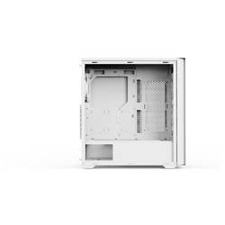 AeroCool D502A-G-WT-V1 midi tower PC skříň bílá