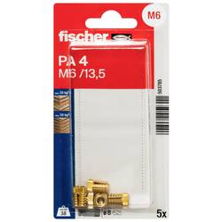 Fischer 503785 PA 4 M6/13,5 K NV mosazná hmoždinka 13 mm 1 sada