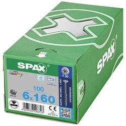 SPAX 0197000601603 R 88091 Senkkopf T-STAR TG šroub do dřeva 6 mm 160 mm T-STAR plus nerezová ocel A2 100 ks
