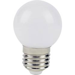 LightMe LM85249 LED Energetická třída (EEK2021) G (A - G) E27 kapkový tvar 0.8 W = 9 W teplá bílá (Ø x v) 45 mm x 68 mm nestmívatelné 1 ks