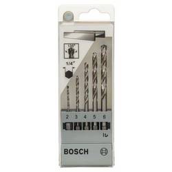 Bosch Accessories 2608595517 HSS sada spirálových vrtáku do kovu 5dílná 2 mm, 3 mm, 4 mm, 5 mm, 6 mm broušený DIN 338 1/4 (6,3 mm) 1 sada