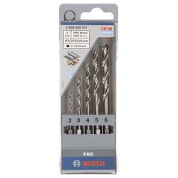 Bosch Accessories 2608595517 HSS sada spirálových vrtáku do kovu 5dílná 2 mm, 3 mm, 4 mm, 5 mm, 6 mm broušený DIN 338 1/4 (6,3 mm) 1 sada