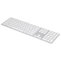 Matias FK318S Wired Aluminium Keyboard for Mac USB klávesnice US anglická, QWERTY, Mac stříbrná
