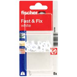 Fischer Fast & Fix K NV Hák na stěnu bílá Množství: 1 sada