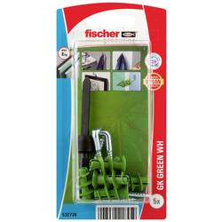 Fischer 532730 GK Green WH K NV hmoždinka do sádrokartonu 22 mm 1 sada