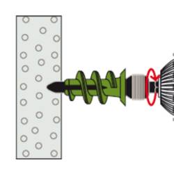 Fischer 532730 GK Green WH K NV hmoždinka do sádrokartonu 22 mm 1 sada