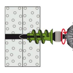 Fischer 532730 GK Green WH K NV hmoždinka do sádrokartonu 22 mm 1 sada