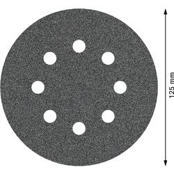 Bosch Accessories Best for Stone 2608605115 brusné papíry pro excentrické brusky na suchý zip, s otvory Zrnitost 80 (Ø) 125 mm 5 ks