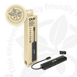 club3D USB-C® dokovací stanice Club3D USB-6-in1-HUB USB-C - HDMI/2xUSB/ Vhodné pro značky (dokovací stanice pro notebook): univerzální