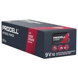 PROCELL Procell Intense MN1604 baterie 9 V alkalicko-manganová 0.628 Ah 9 V 10 ks