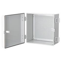 TRU COMPONENTS TC-PSC-30x30x18 skříňový rozvaděč 300 x 300 x 180 ABS světle šedá 1 ks