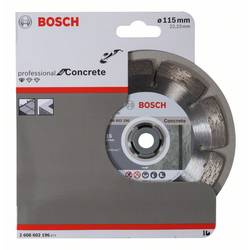 Bosch Accessories 2608602196 Bosch Power Tools diamantový řezný kotouč Průměr 115 mm Ø otvoru 22.23 mm beton 1 ks