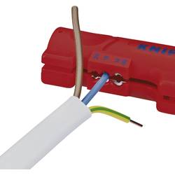 Knipex 16 64 125 SB odizolovací nástroj Vhodné pro odizolovací kleště plochý kabel , Kulaté kabely , Kabel do vlhkých prostorů 4 do 13 mm 0.8 do 2.5 mm²
