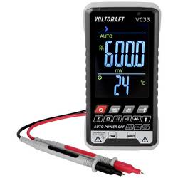 VOLTCRAFT VC33 digitální multimetr, CAT III 600 V, Displej (counts): 5999