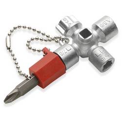 Knipex 00 11 02 Klíč pro skříňové rozvaděče mini. klíč od skříňového rozvaděče 1 ks