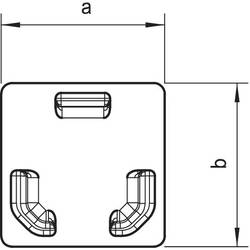 OBO Bettermann 6193099 zakončení (š x v) 15 mm x 15 mm 1 ks čistě bílá