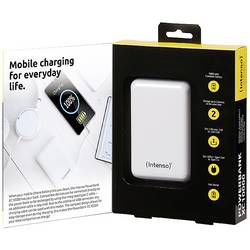 Intenso XC10000 powerbanka Li-Pol, 10000 mAh, USB-A, USB-C®, bílá, Indikátor stavu
