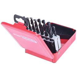 KS Tools 3301610 330.1610 HSS-R sada spirálových vrtáku do kovu 1 mm, 1.5 mm, 2 mm, 2.5 mm, 3 mm, 3.5 mm, 4 mm, 4.5 mm, 5 mm, 5.5 mm, 6 mm, 6.5 mm, 7 mm, 7.5