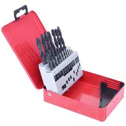 KS Tools 3301610 330.1610 HSS-R sada spirálových vrtáku do kovu 1 mm, 1.5 mm, 2 mm, 2.5 mm, 3 mm, 3.5 mm, 4 mm, 4.5 mm, 5 mm, 5.5 mm, 6 mm, 6.5 mm, 7 mm, 7.5