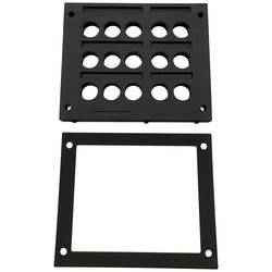 TRU COMPONENTS TC-KDL 3/15 lišta pro zavádění kabelů Průměr svorky (max.) 16 mm PA černá 1 ks
