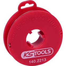 Řezací drát na kotouče, 3-hran, 21 m. KS Tools 140.2213