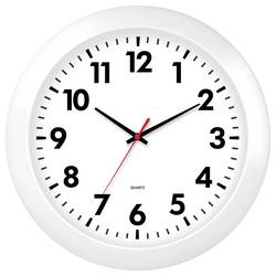 EUROTIME 80511-00 Quartz nástěnné hodiny 30.5 cm , bílá