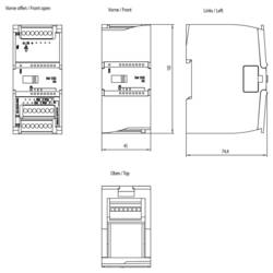 Siemens S7-1200 SM 1232 6ES72324HD320XB0 modul analogového výstupu pro PLC 24 V
