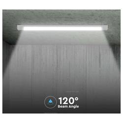 V-TAC SMD LED Energetická třída (EEK2021): E (A - G) LED 50 W = 6000 W bílá (Ø x v) 1466 mm x 24 mm 1 ks