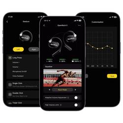 OneOdio OpenRock X Black špuntová sluchátka (In Ear) Bluetooth® stereo černá sportovní