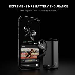 OneOdio OpenRock X Black špuntová sluchátka (In Ear) Bluetooth® stereo černá sportovní