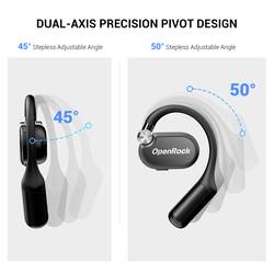 OneOdio OpenRock X Black špuntová sluchátka (In Ear) Bluetooth® stereo černá sportovní
