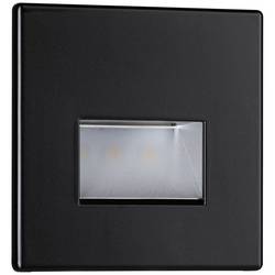 Paulmann 93094 Wand EBL Edge LED vestavné nástěnné svítidlo, LED, pevně vestavěné LED, 1.40 W, černá (matná)