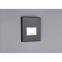Paulmann 93094 Wand EBL Edge LED vestavné nástěnné svítidlo, LED, pevně vestavěné LED, 1.40 W, černá (matná)