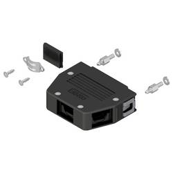 Conec SnapLock 16-003270E D-SUB pouzdro Pólů: 25 plast 90 °, 180 ° černá 1 ks